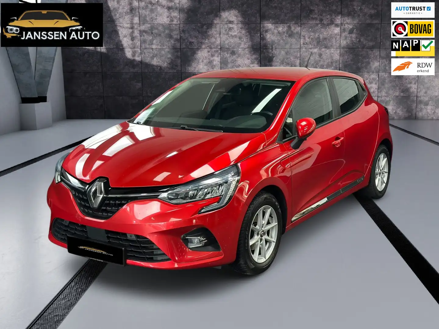 Renault Clio 1.0 TCe Zen | Camera | Navi | Stoelverwarming | Cr Rood - 1