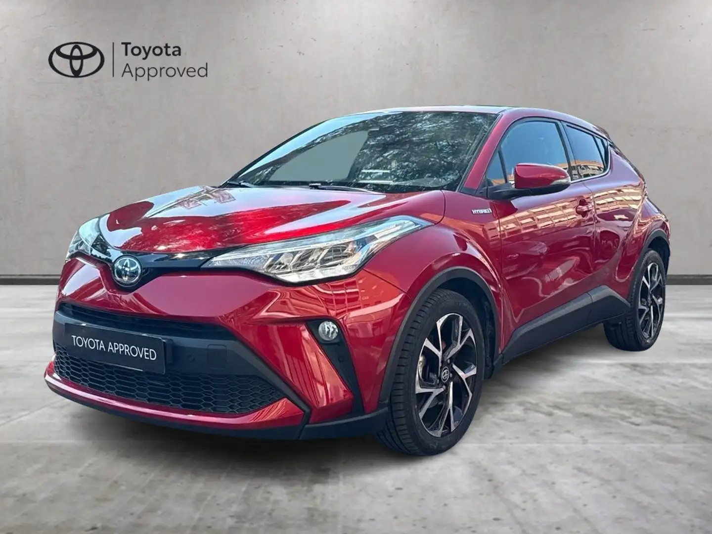 Toyota C-HR C-HR 1.8h Trend e-cvt Rosso - 1
