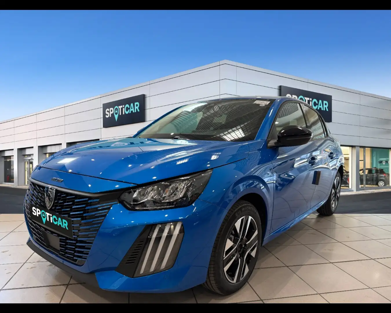 Peugeot 208 1.2 Hybrid 48V Allure Blu/Azzurro - 1