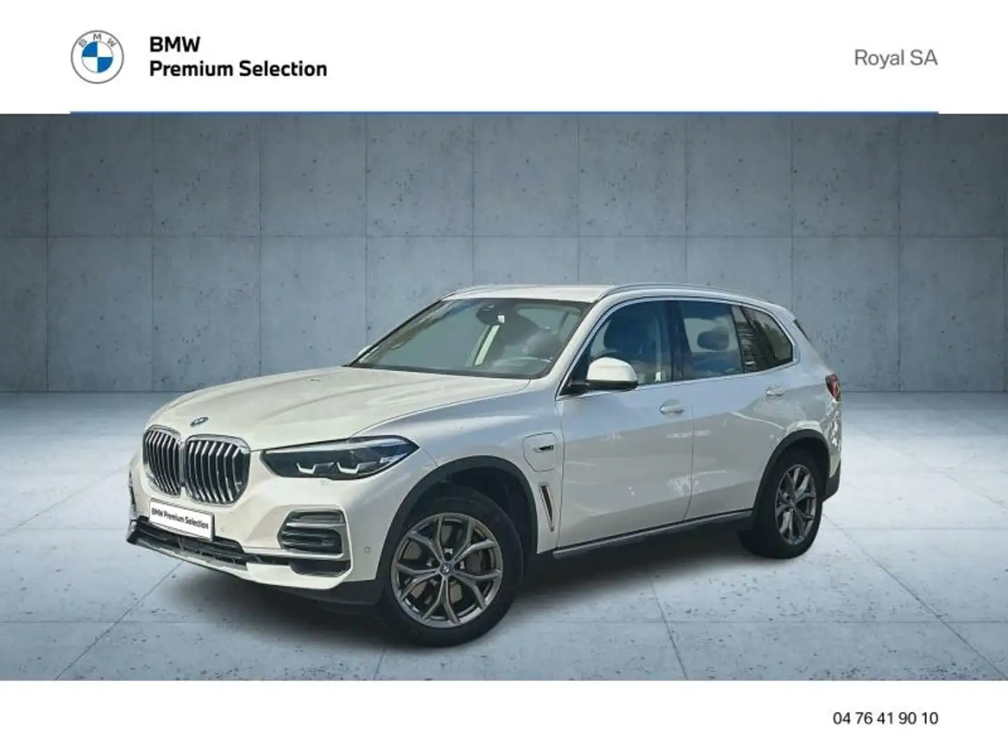 BMW X5 xDrive45e 394ch xLine 17cv Blanc - 1