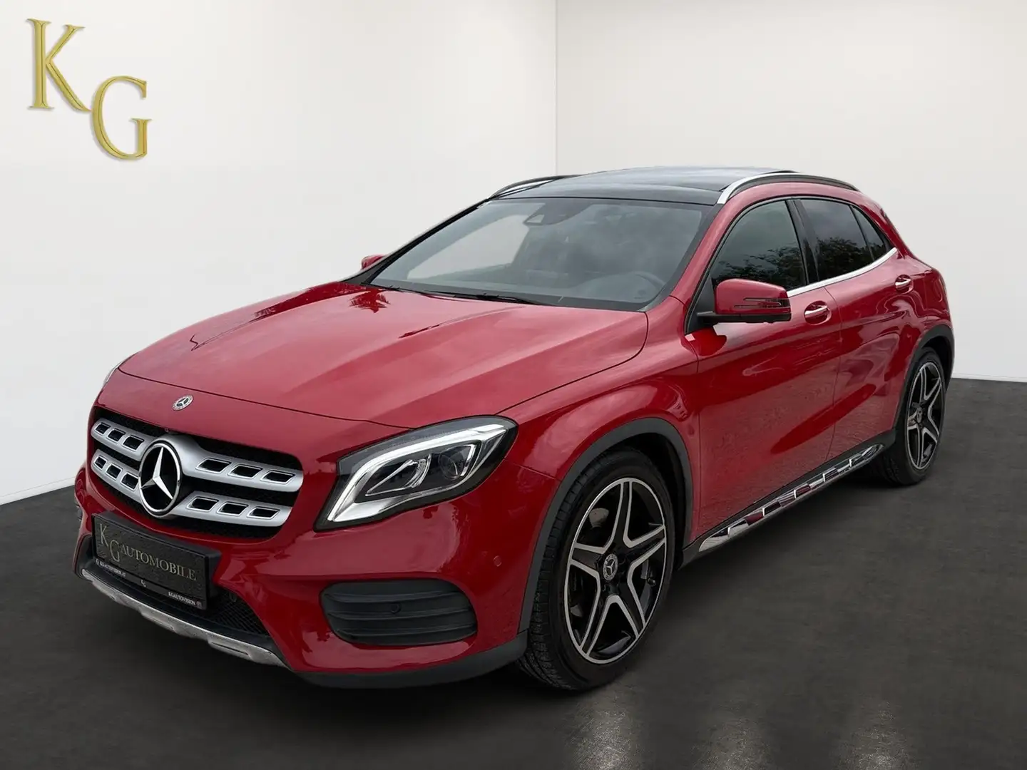 Mercedes-Benz GLA 250 4MATIC AMG-Line VOLL ab ca. 244€ monatlich Rojo - 2