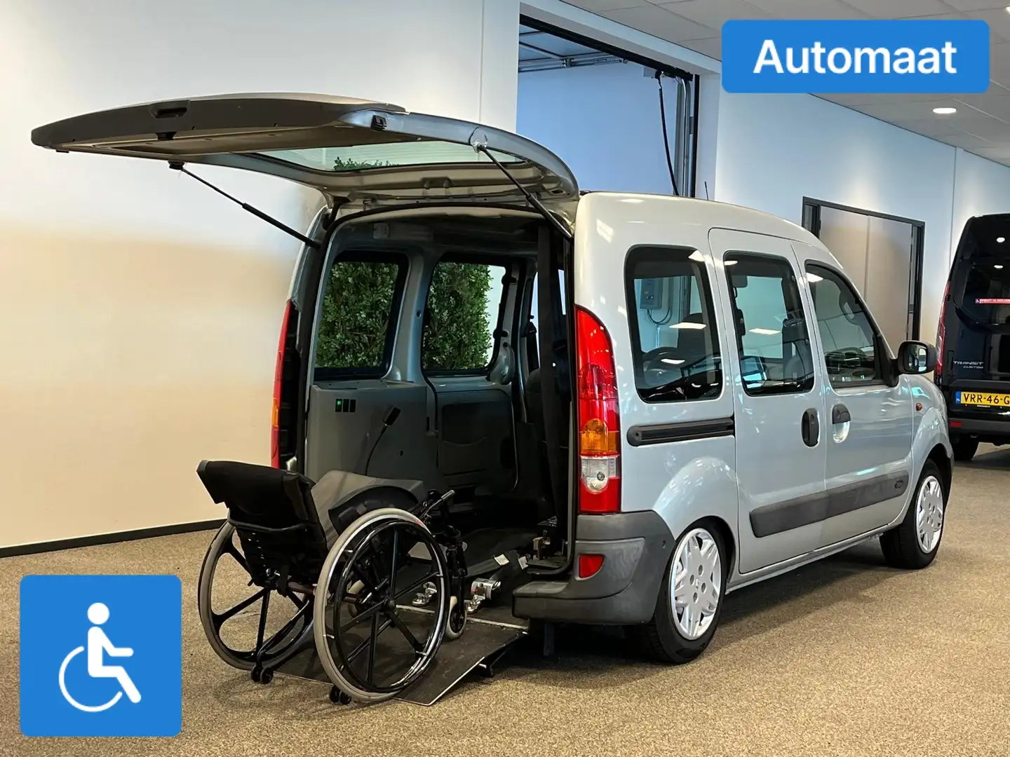 Renault Kangoo Rolstoelauto Automaat (airco) Šedá - 2