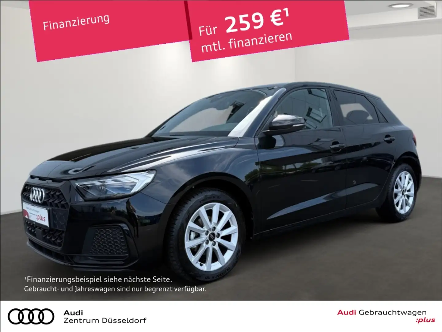 Audi A1 Sportback 25 TFSI advanced VIRTUAL CARPLAY PDC Schwarz - 1
