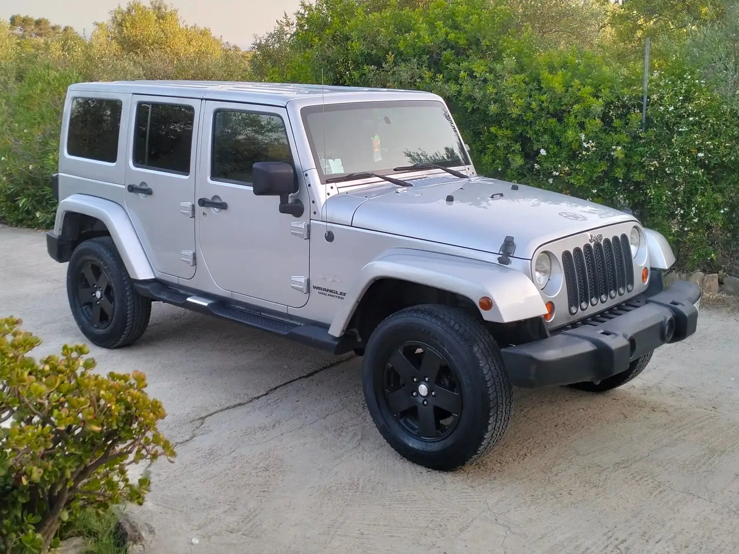 Jeep Wrangler Wrangler Unlimited Unlimited 2.8 crd Sahara auto Argento - 2