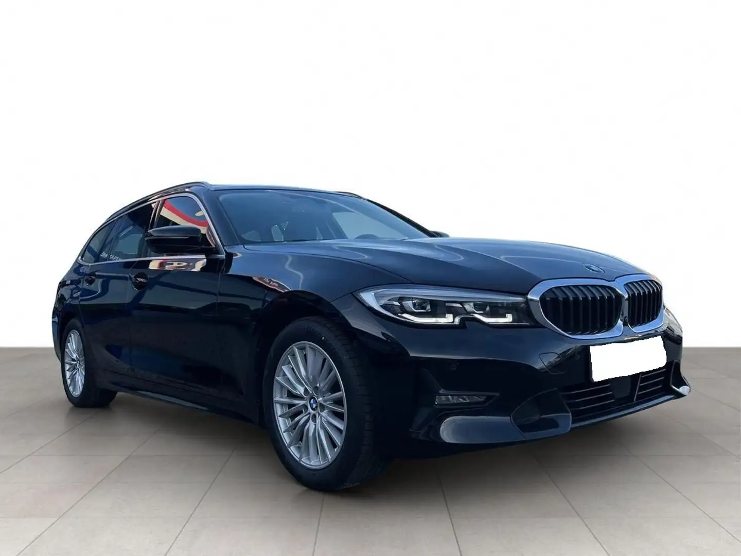 BMW 320 320d Touring 48 V Mild-Hybrid-Technologie Aut. Schwarz - 2