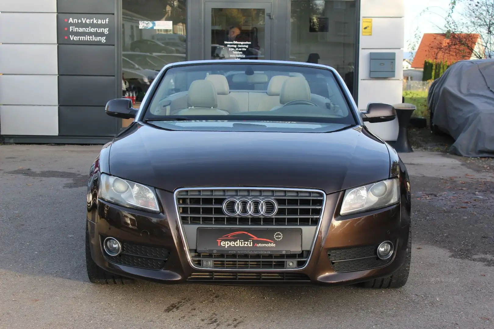Audi A5 Cabriolet 2.0 TFSI Aut.*LEDER*NAVI*20 ZOLL* Brun - 2