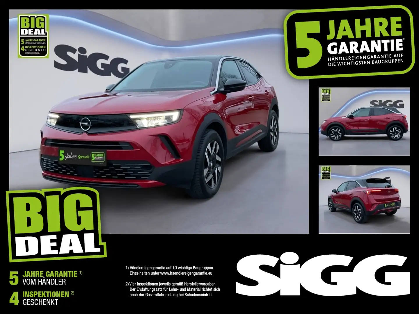 Opel Mokka 1.2 Turbo Elegance Kamera - Kauftipp! Rot - 1