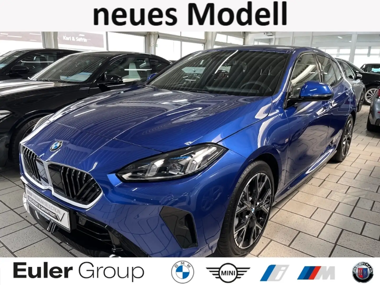 BMW 120 d M Sport neues Modell Sommer18'' AdLED AdM.Fahrw Blau - 1
