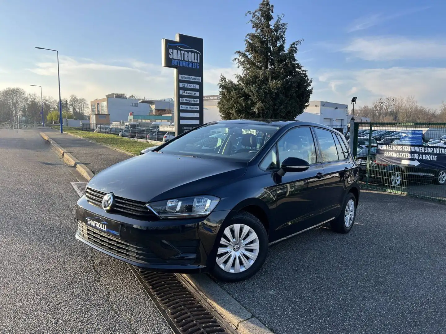 Volkswagen Golf Sportsvan 1.2 TSI 85ch BMT 71,000Kms Clim Régulateur Crit'ai Noir - 1