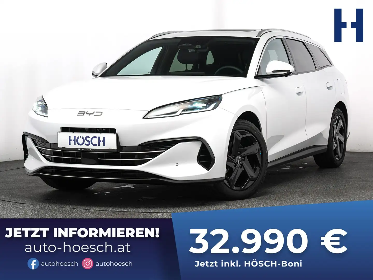 BYD Seal 6 DM-i Touring COMFORT PANO LEDER 360° NEUWAGEN Weiß - 1