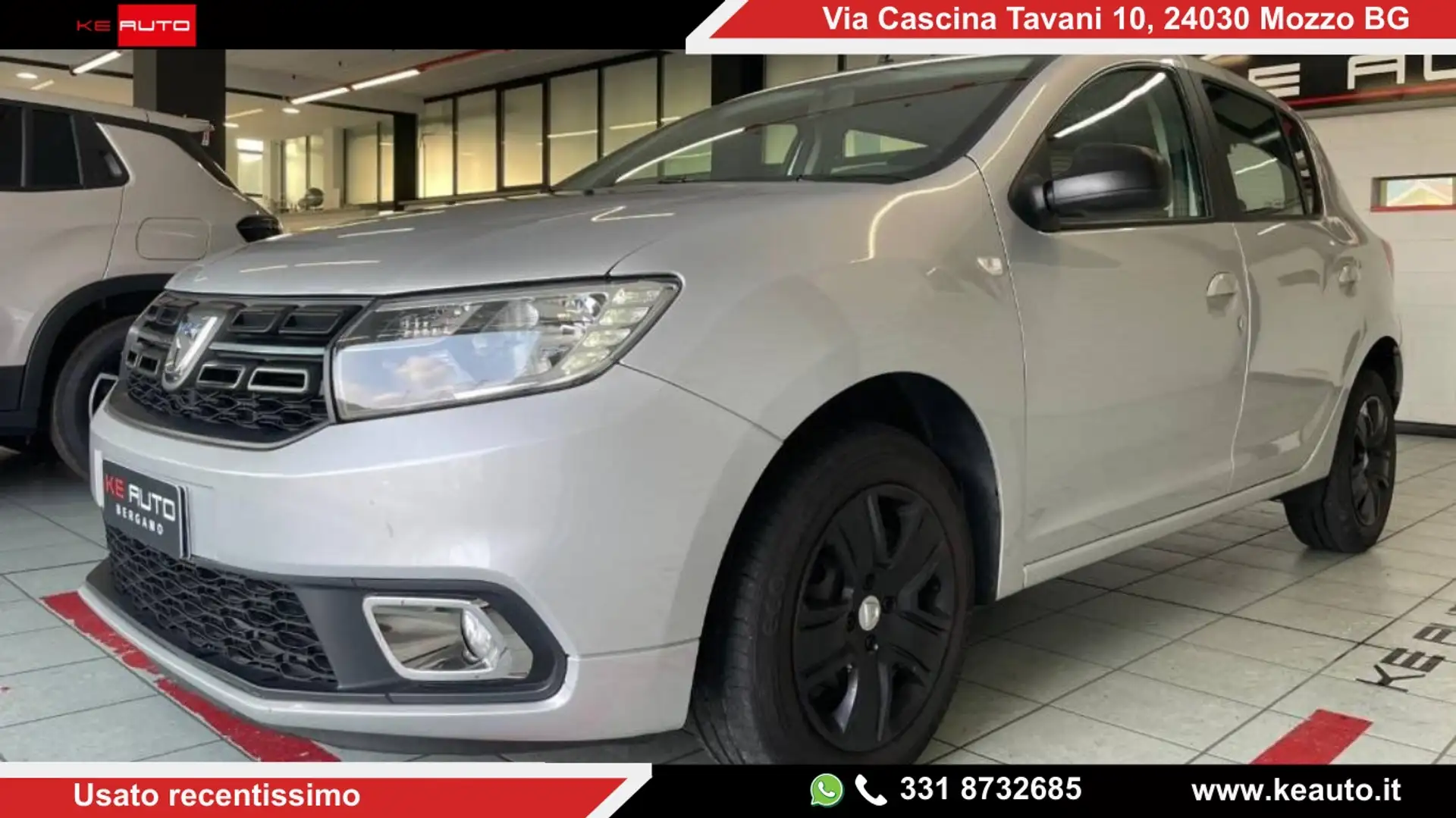 Dacia Sandero Sandero II 2017 0.9 tce Laureate s Argento - 1