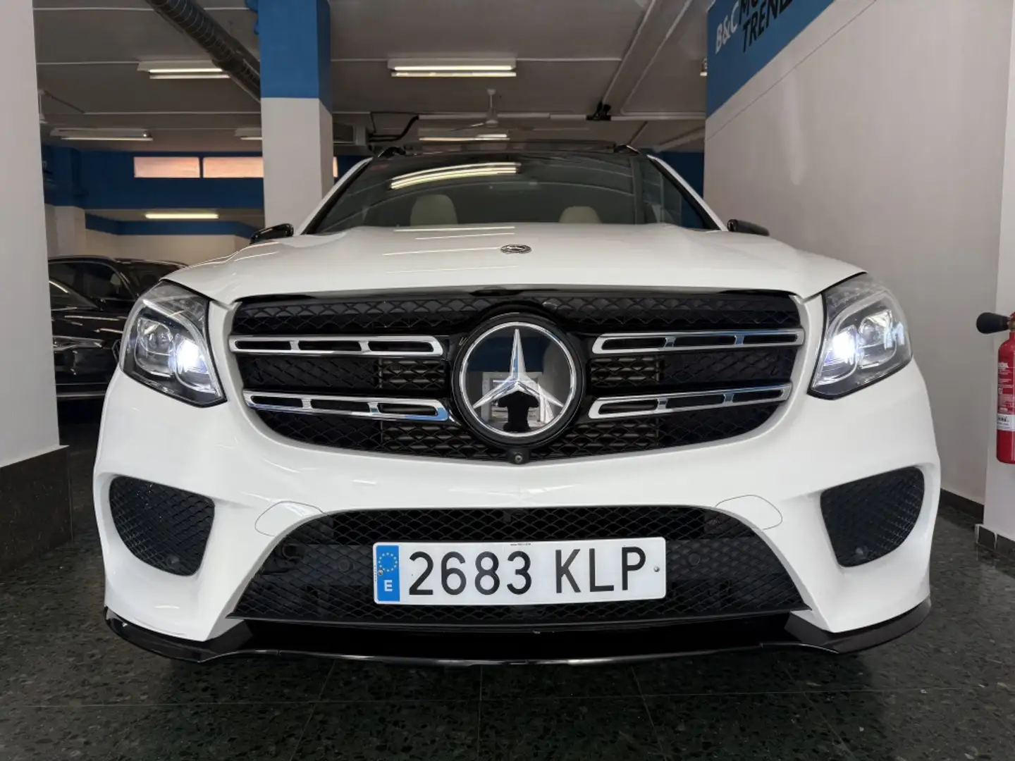 Mercedes-Benz GLS 350 350d 4Matic Aut. Blanc - 2