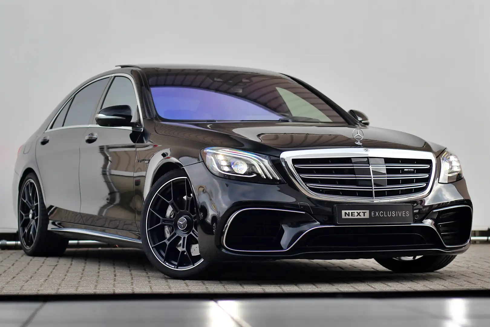 Mercedes-Benz S 63 AMG 4Matic+ Lang Premium Plus Entertainment | Pano | B Negro - 1