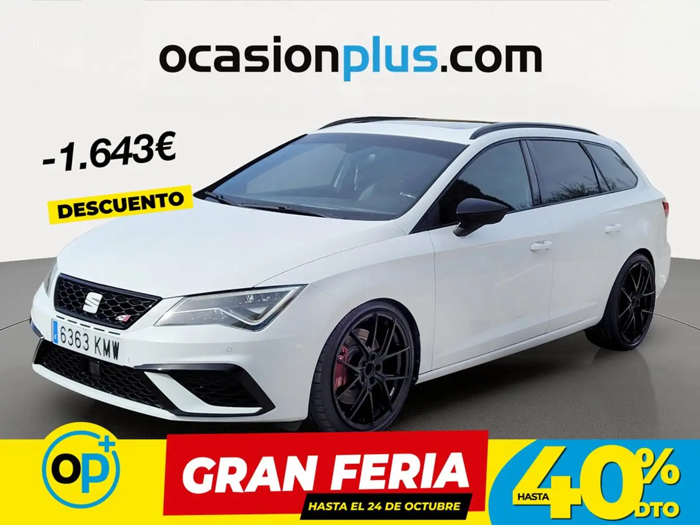 SEAT Leon ST 2.0 TSI S&S Cupra DSG 300 Blanco - 1