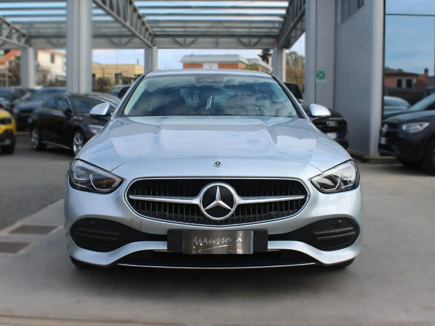 Mercedes-Benz C 200 d mhev Sport auto Argento - 2