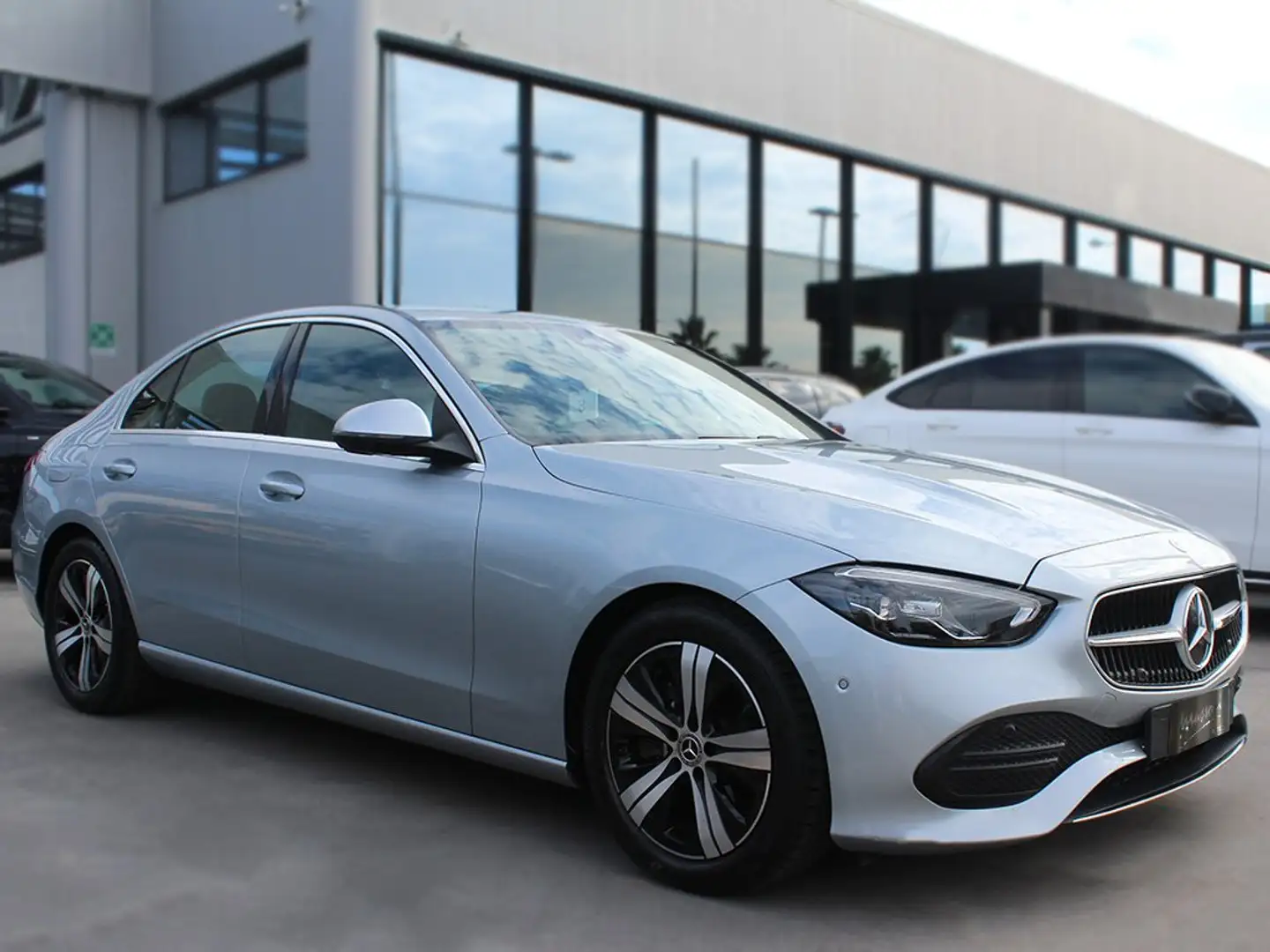 Mercedes-Benz C 200 d mhev Sport auto Argento - 1