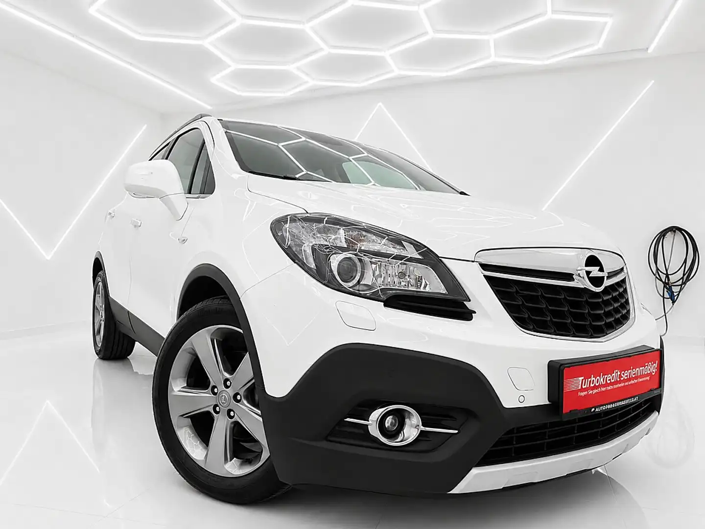 Opel Mokka 1,7 CDTI Ecotec Cosmo Aut.-GEPFLEGT- Weiß - 2