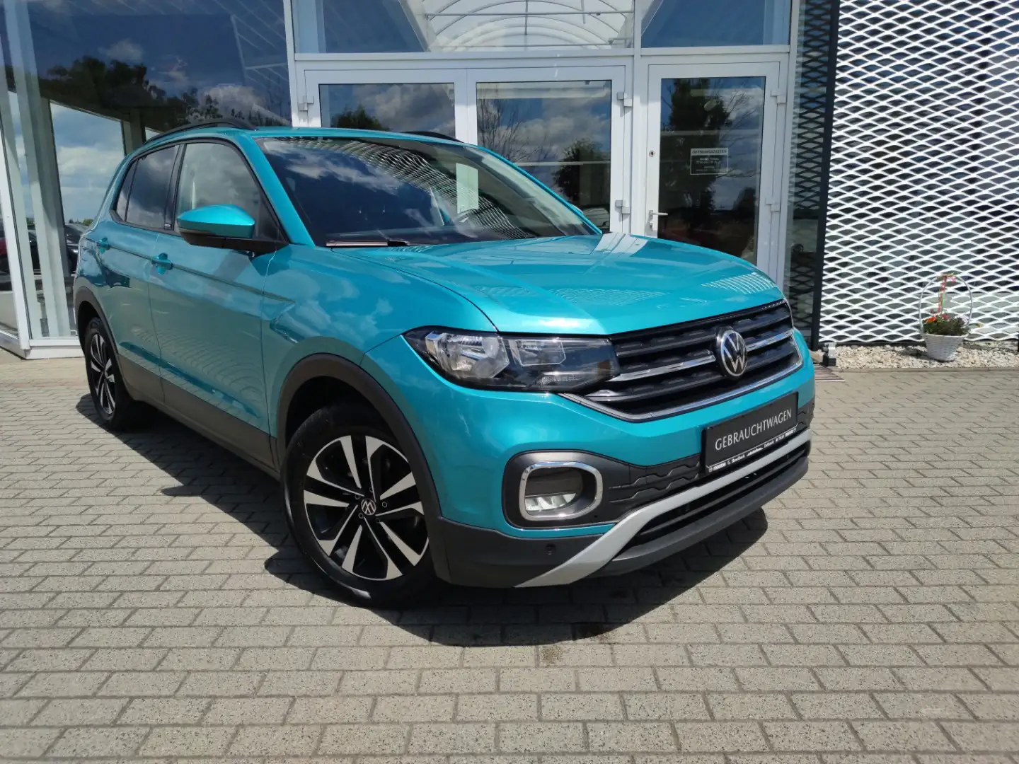 Volkswagen T-Cross United ACC Klimaaut Sitzheizg Einparkhilfe Freispr Blau - 2