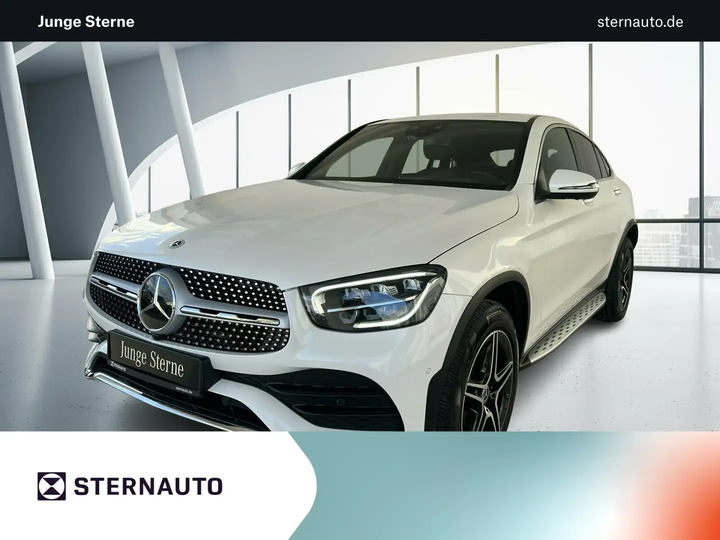 Mercedes-Benz GLC 300 GLC 300 e 4M AMG Line/SHD/Distronic/Kamera/LED Weiß - 1