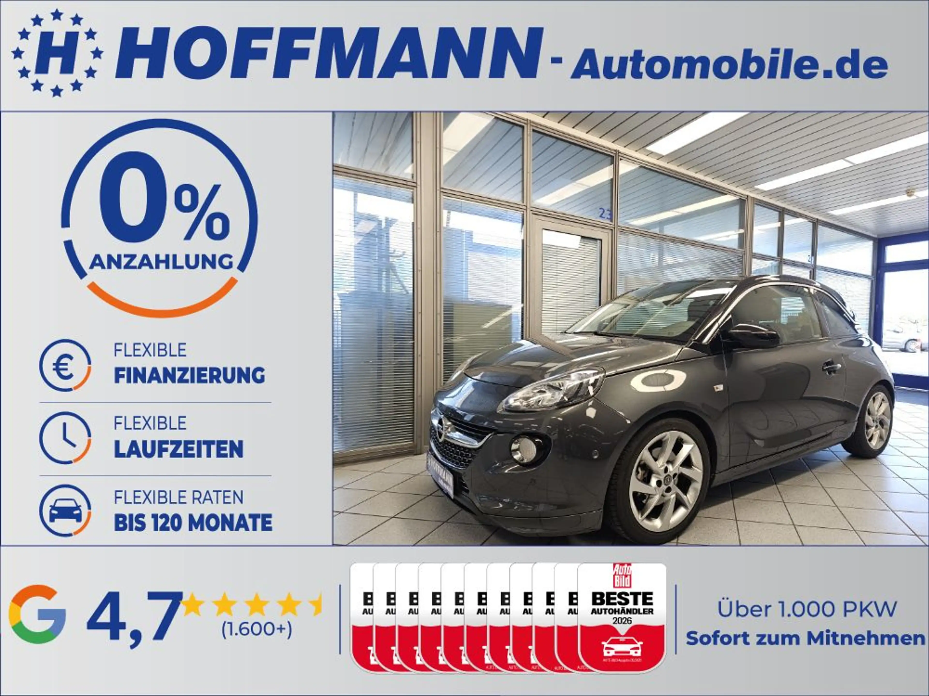Opel Adam Alufelgen,Klimaanlage,PDC 2x