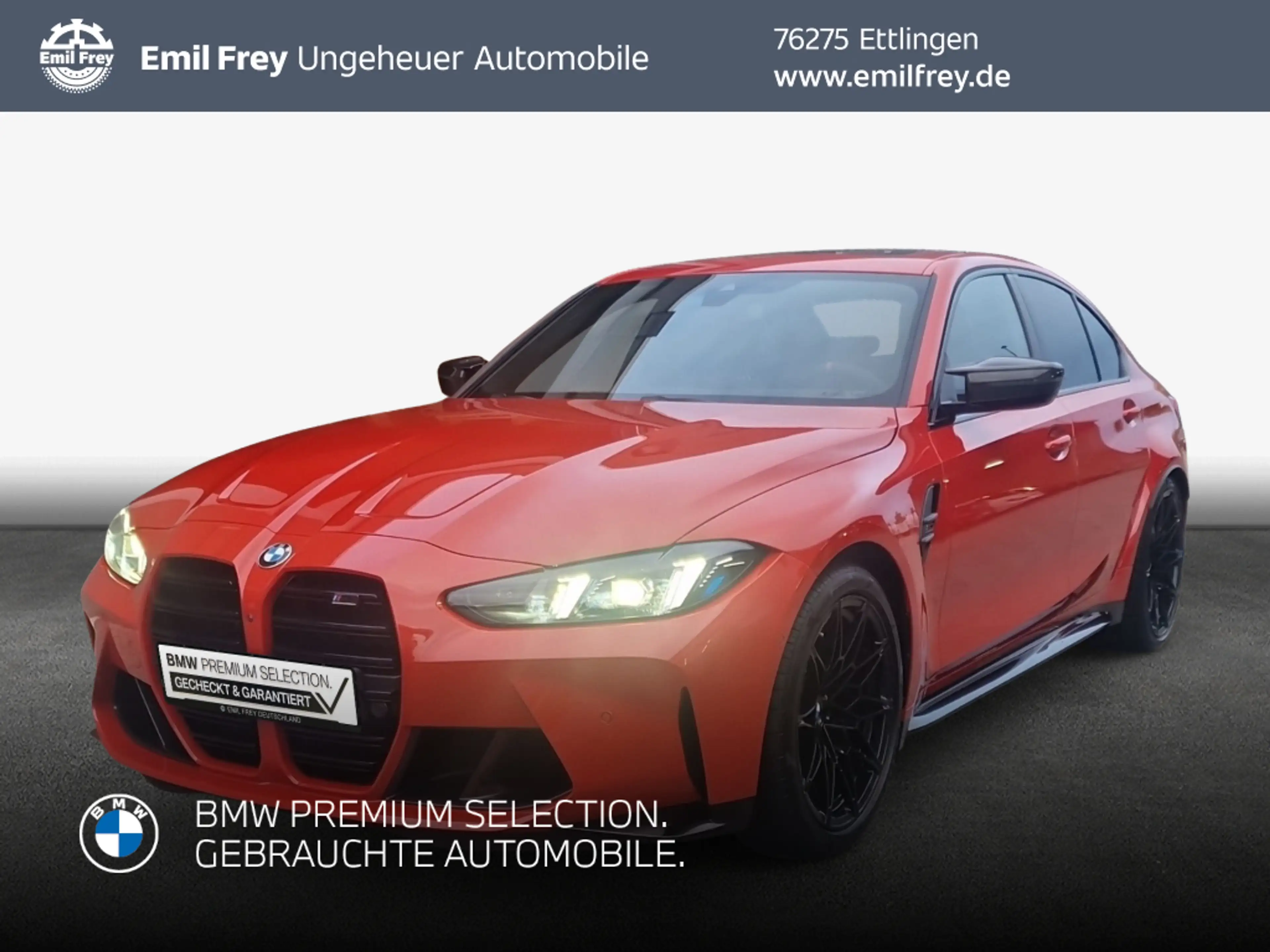 BMW M3 Competition M xDrive, SHZ, LED, Glasdach