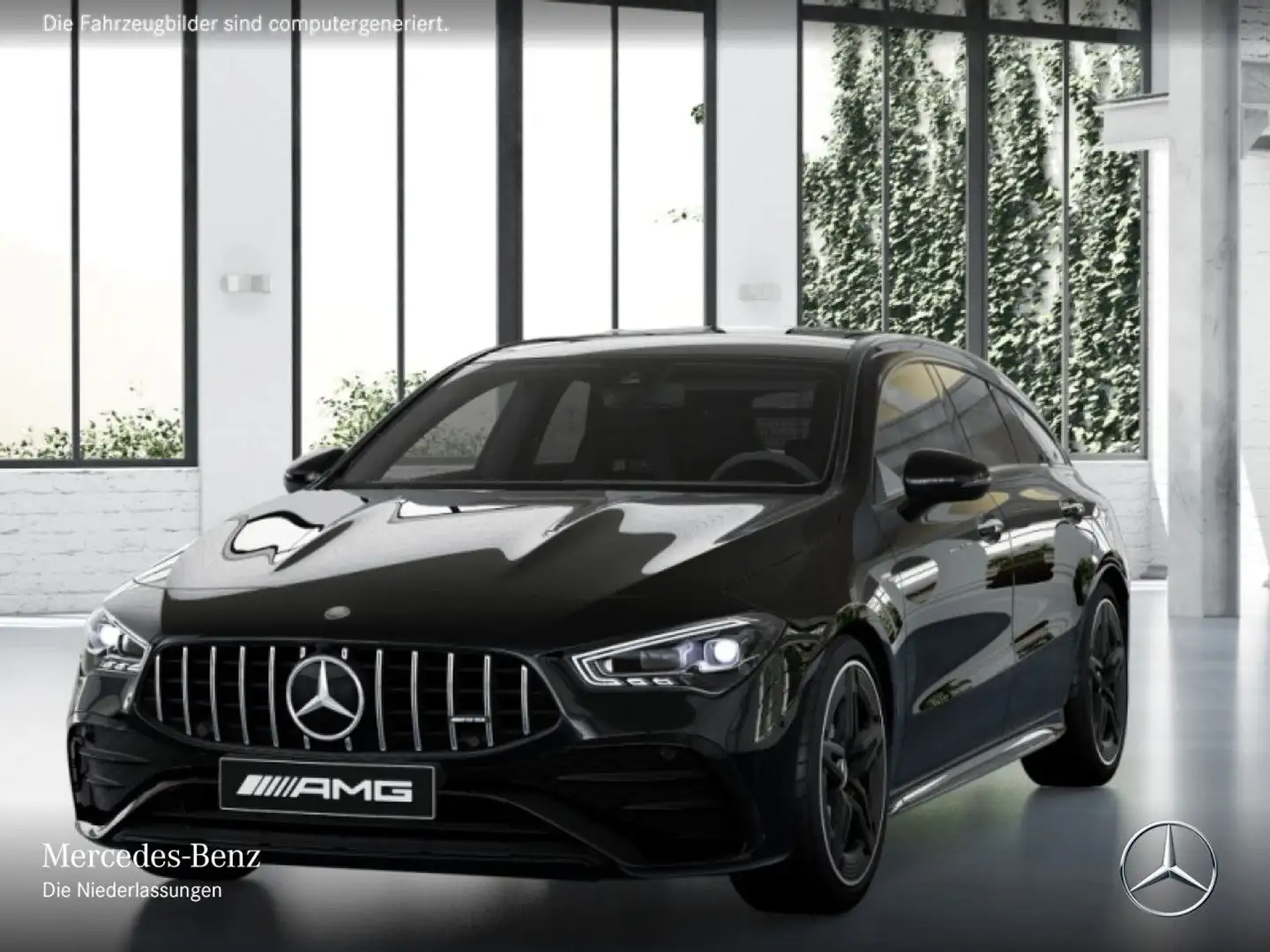 Mercedes-Benz CLA 35 AMG CLA 35 4M AMG+PANO+AHK+MULTIBEAM+KAMERA+TOTW+8G Schwarz - 2