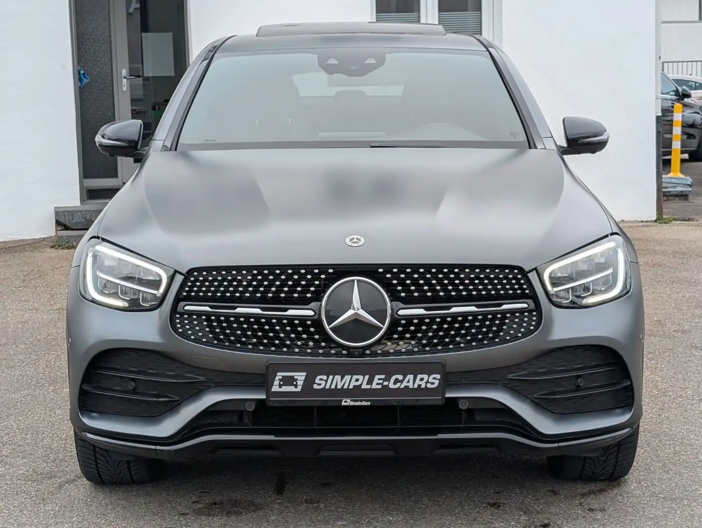 Mercedes-Benz GLC 400 d Coupe 4Matic*AMG*MAGNO*LUFT*KEYL*GLASD Gris - 1