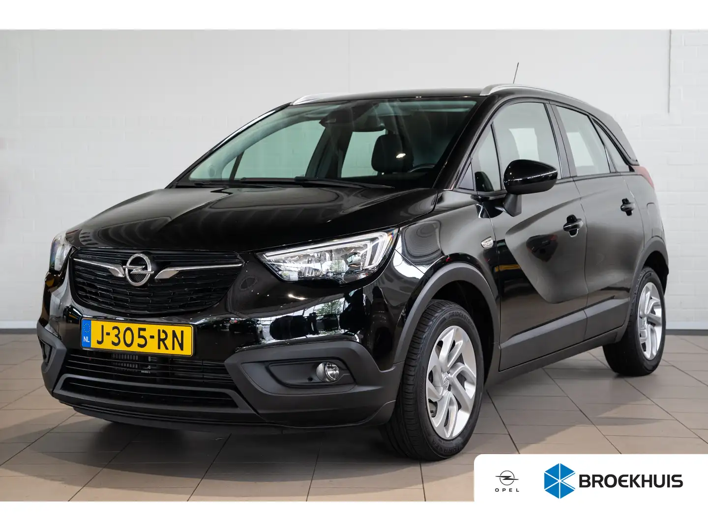 Opel Crossland X 1.2 Turbo 110PK Edition | Apple Carplay & Android Zwart - 1