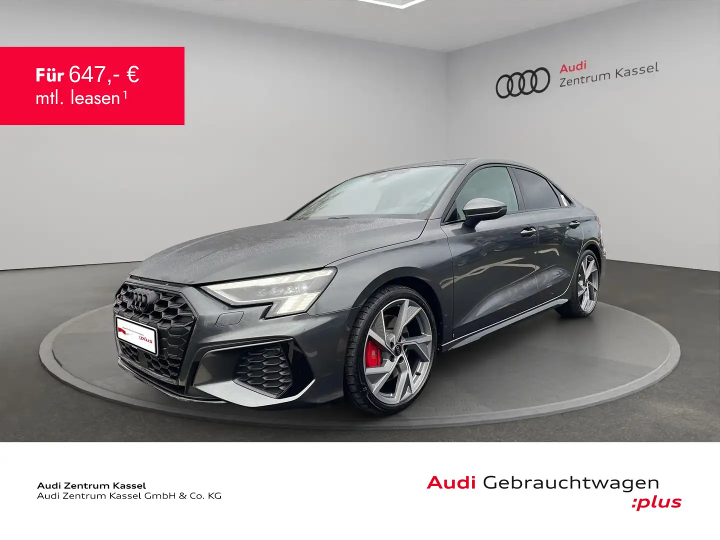 Audi S3 Lim. 2.0 TFSI qu. Matrix B&O Pano HuD Kamera Gris - 1
