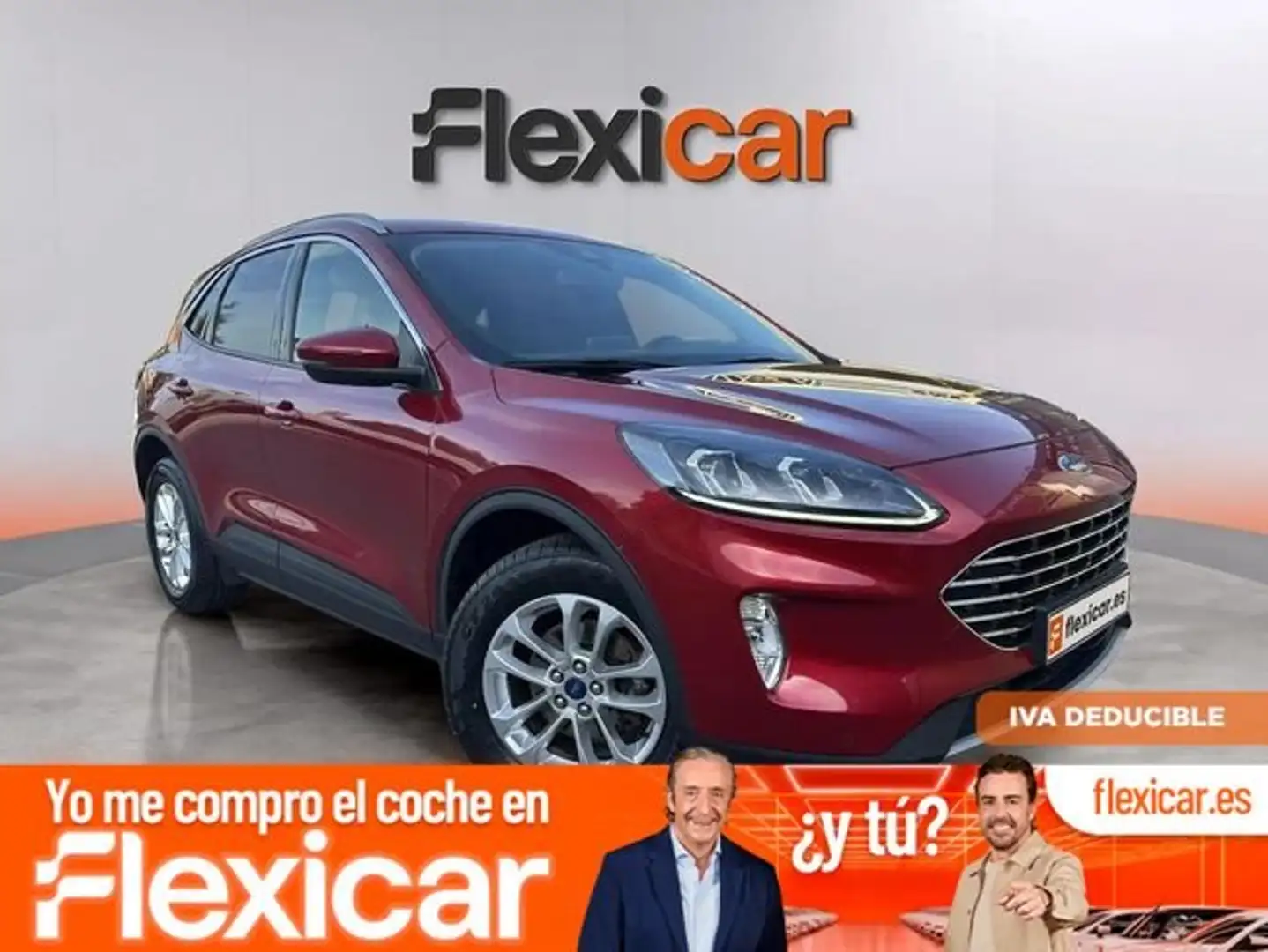 Ford Kuga 1.5 EcoBoost Titanium FWD 150 Burdeos - 1