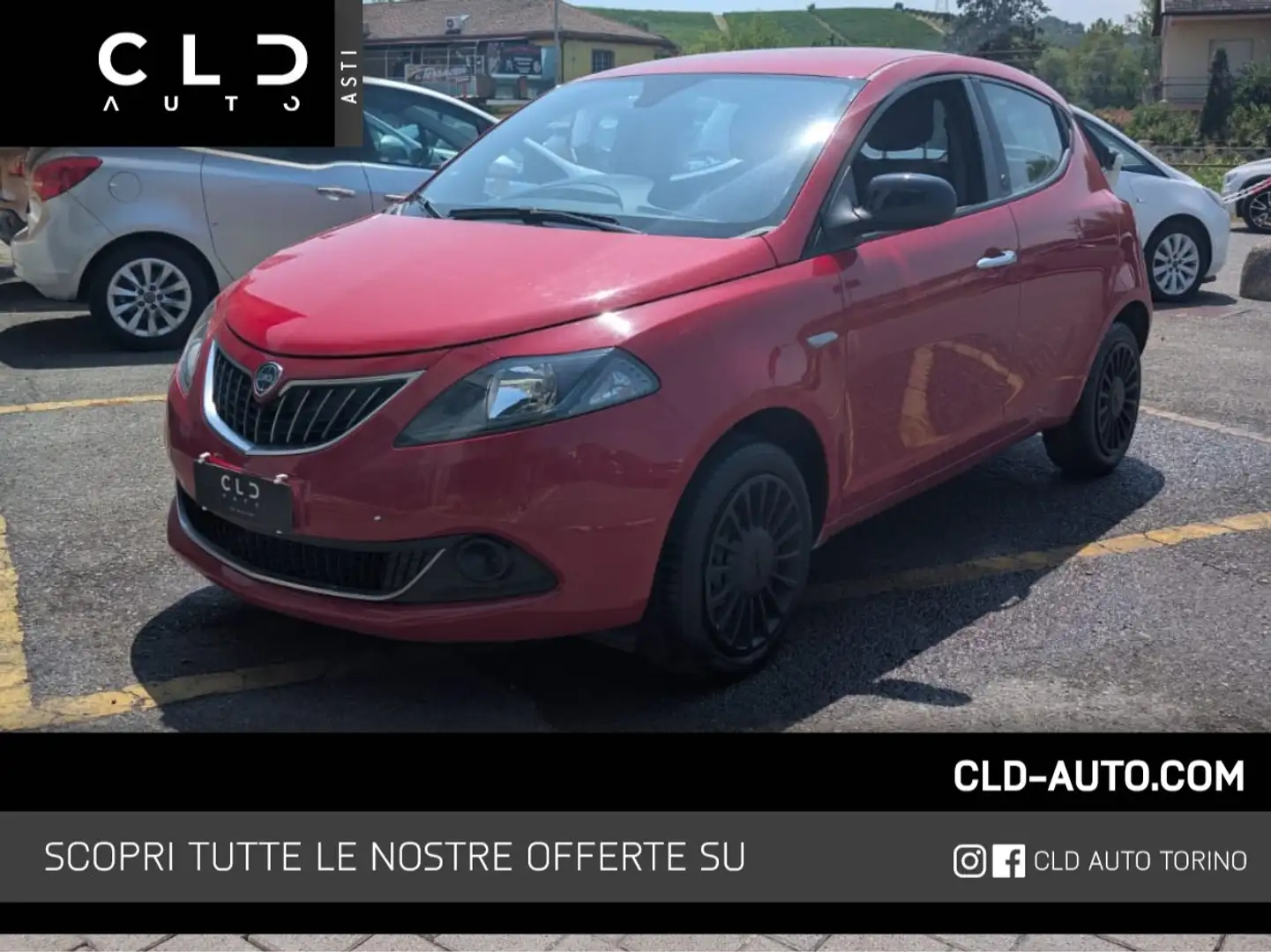 Lancia Ypsilon 1.0 firefly hybrid 69CV Rosso - 1