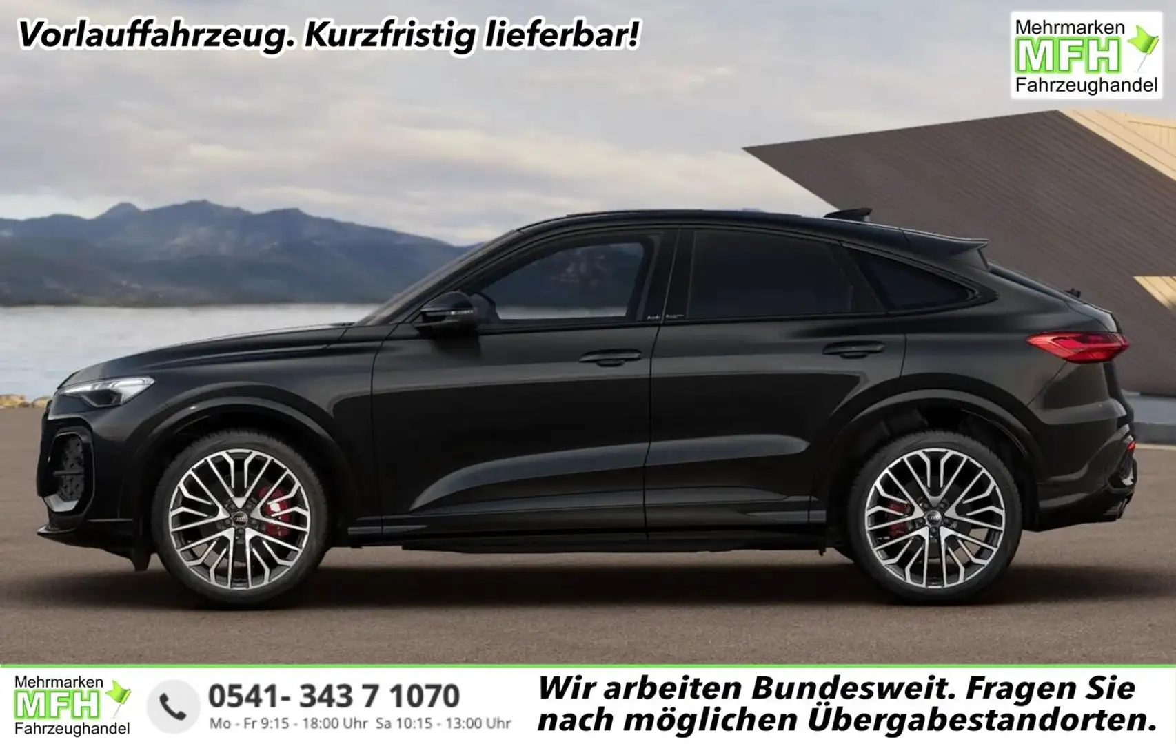 Audi SQ5 Edition one Sportback TFSI ed. TechPro Luft Nap... Zwart - 1