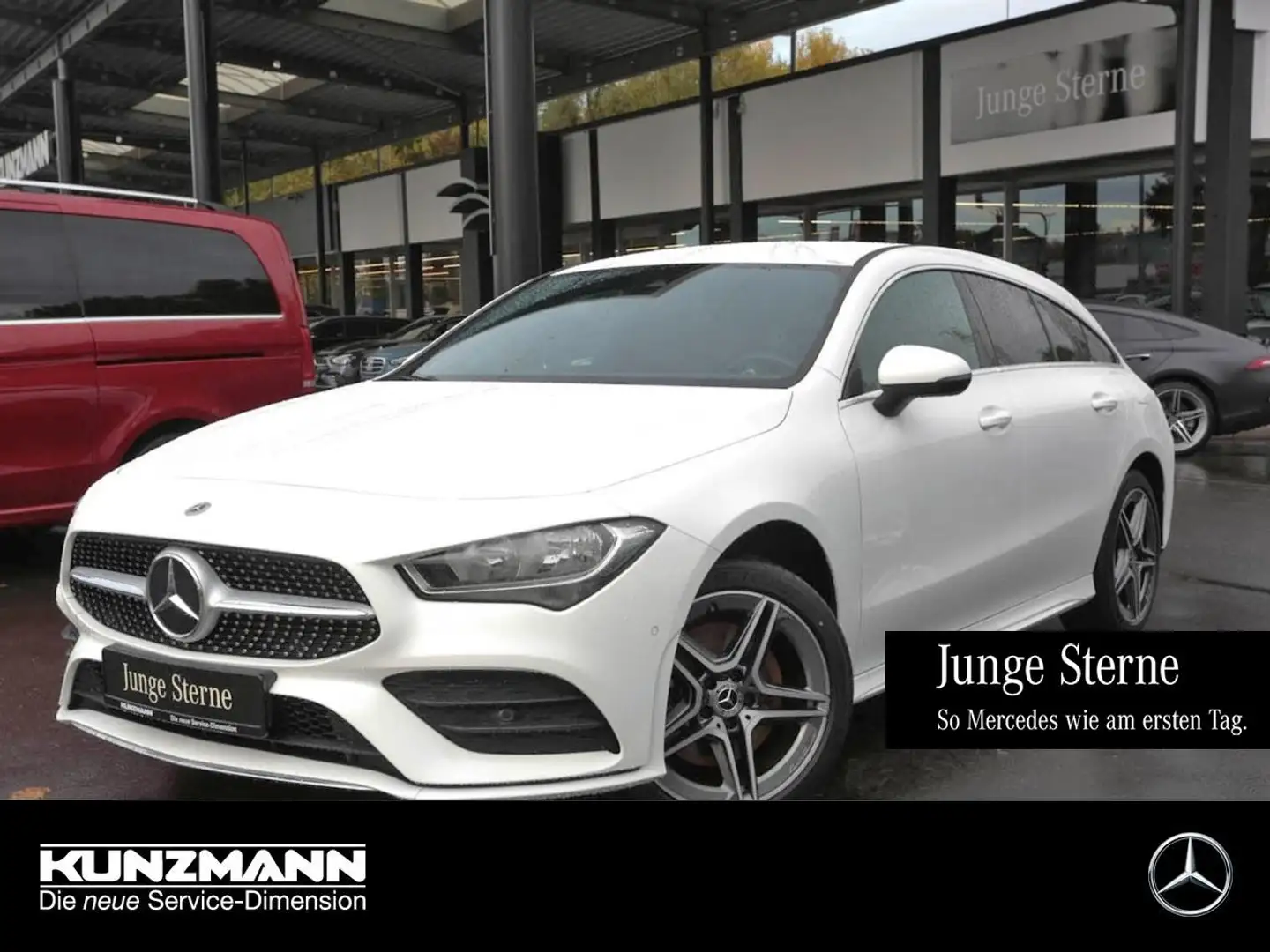 Mercedes-Benz CLA 250 e SB AMG MBUXNavi+ Kamera EasyPack Blanc - 1