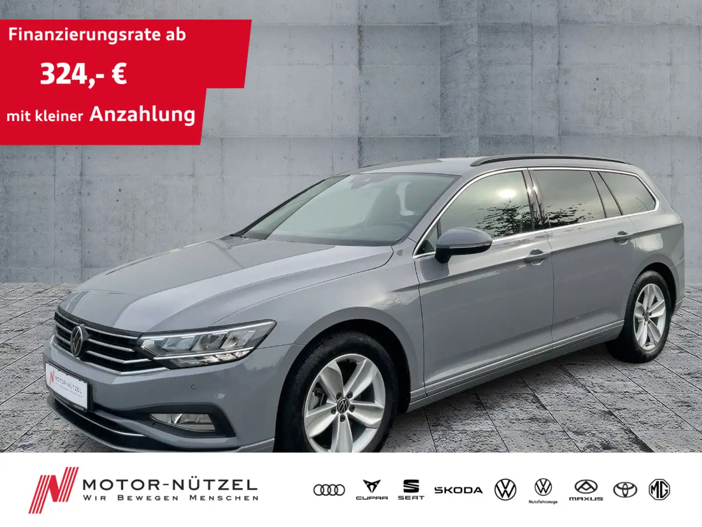 Volkswagen Passat Variant 2.0 TSI DSG BUSINESS LED+NAVI+ACC Gris - 1