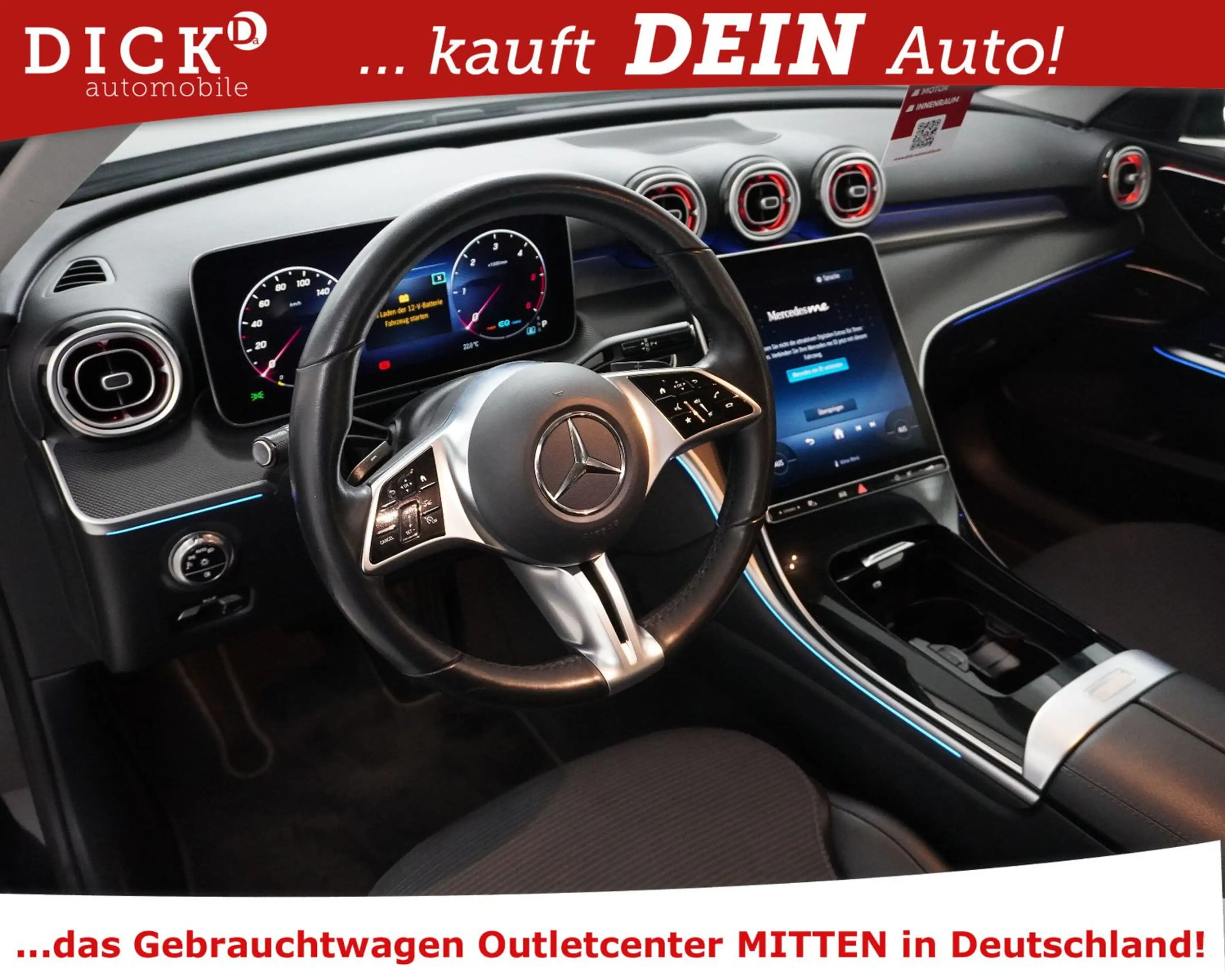 Mercedes-Benz C 300 d T 9G Avantg WIDESC+KAM+LEDER+MEMO+ACC+SHZ — photo 10