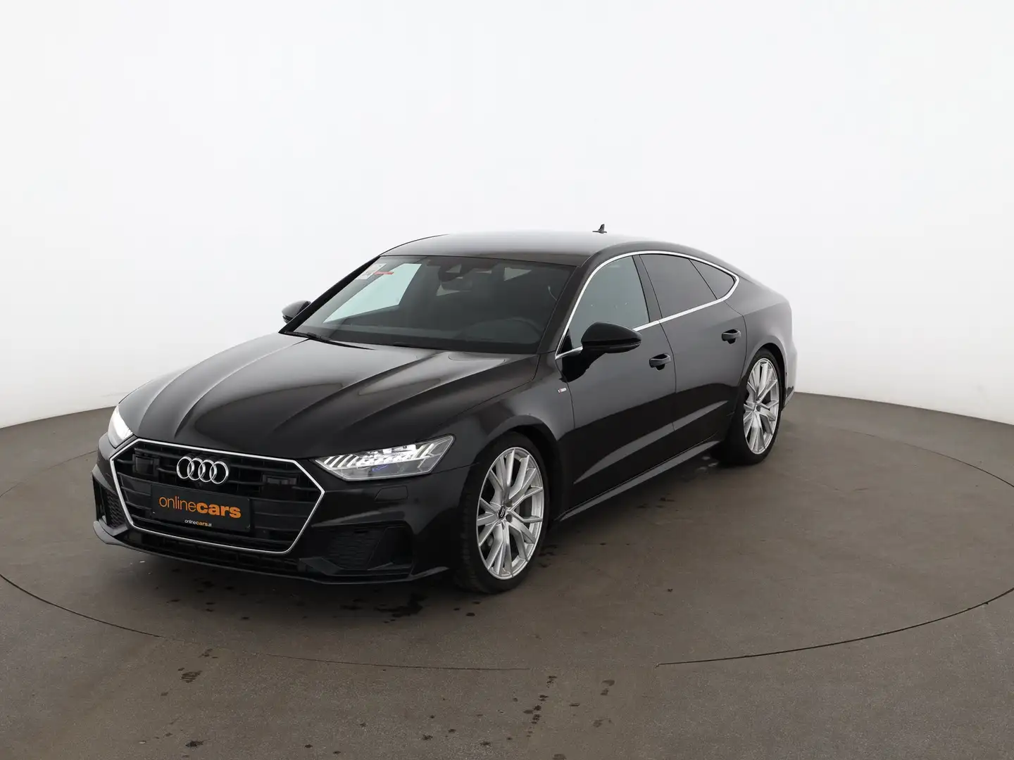 Audi A7 SB 50 TDI quattro S-Line Aut LASER 360-CAM NAV Schwarz - 2