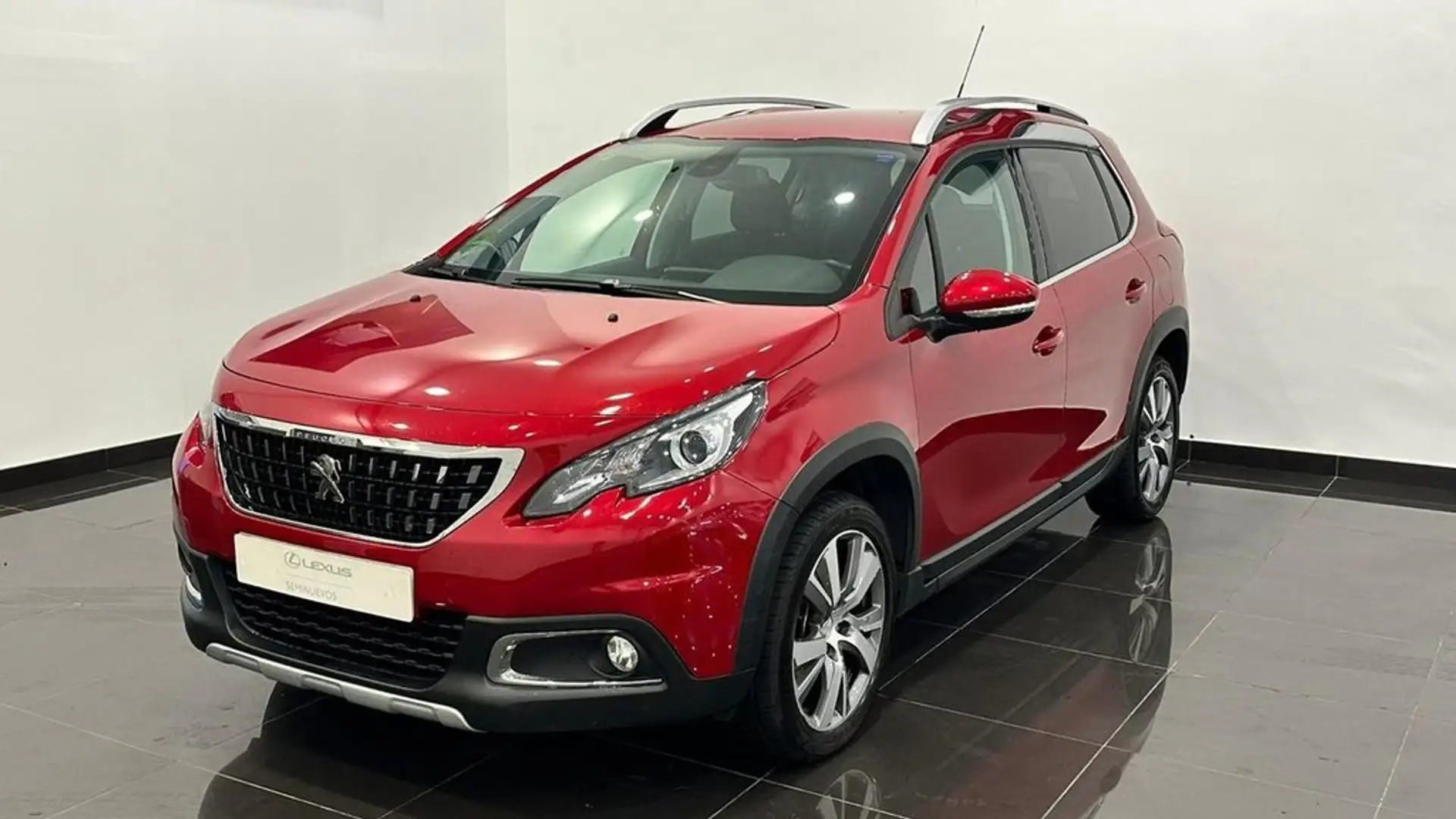 Peugeot 2008 1.6 BlueHDI S&S Allure 120 Rojo - 1