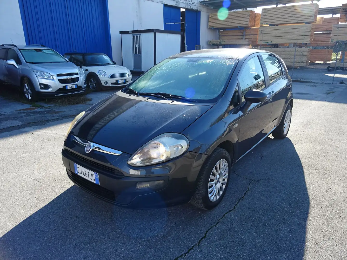Fiat Punto Evo Punto Evo 1.4 5 porte Active Natural Power Nero - 1
