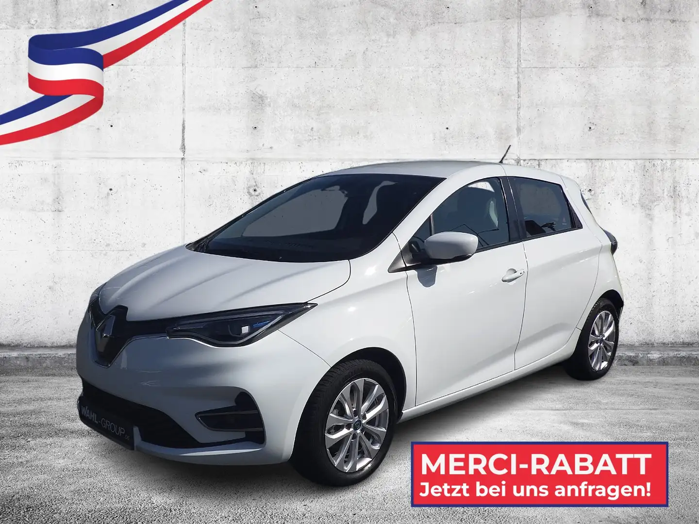 Renault ZOE Experience ZE50 R135 mit Batteriemiete nur mit Wal Blanc - 1
