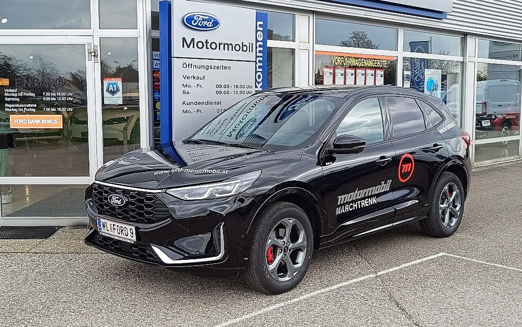 Ford Kuga 2,5 Duratec FHEV ST-Line X Allrad Aut. Zwart - 1
