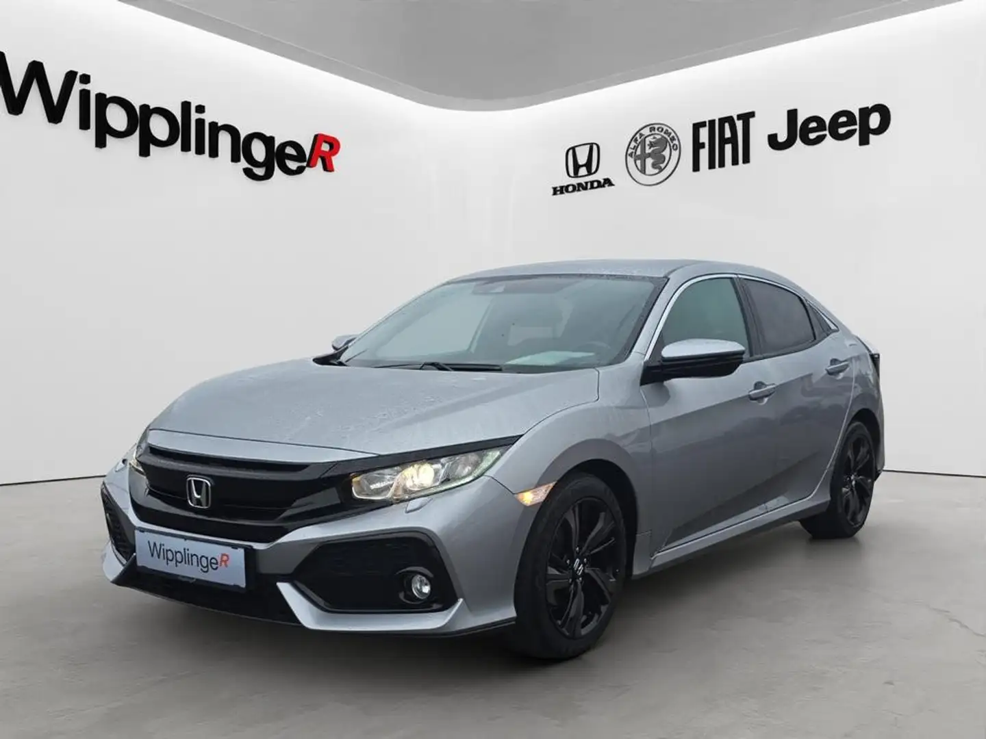 Honda Civic 1,0 VTEC Turbo Elegance Grau - 1