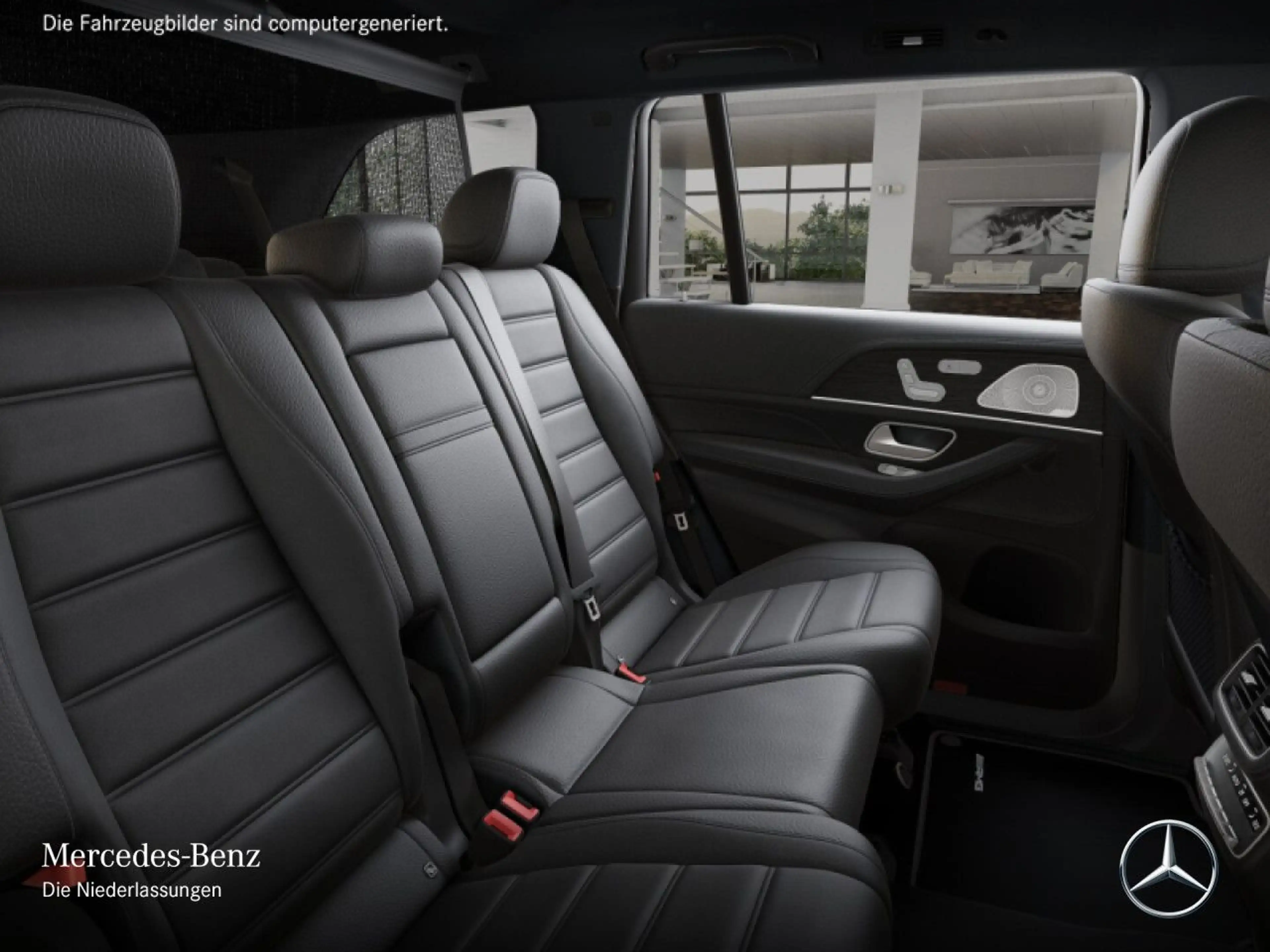 Mercedes-Benz GLS 450 d 4M AMG+PANO+360+AHK+MULTIBEAM+STHZG+SPUR — photo 12