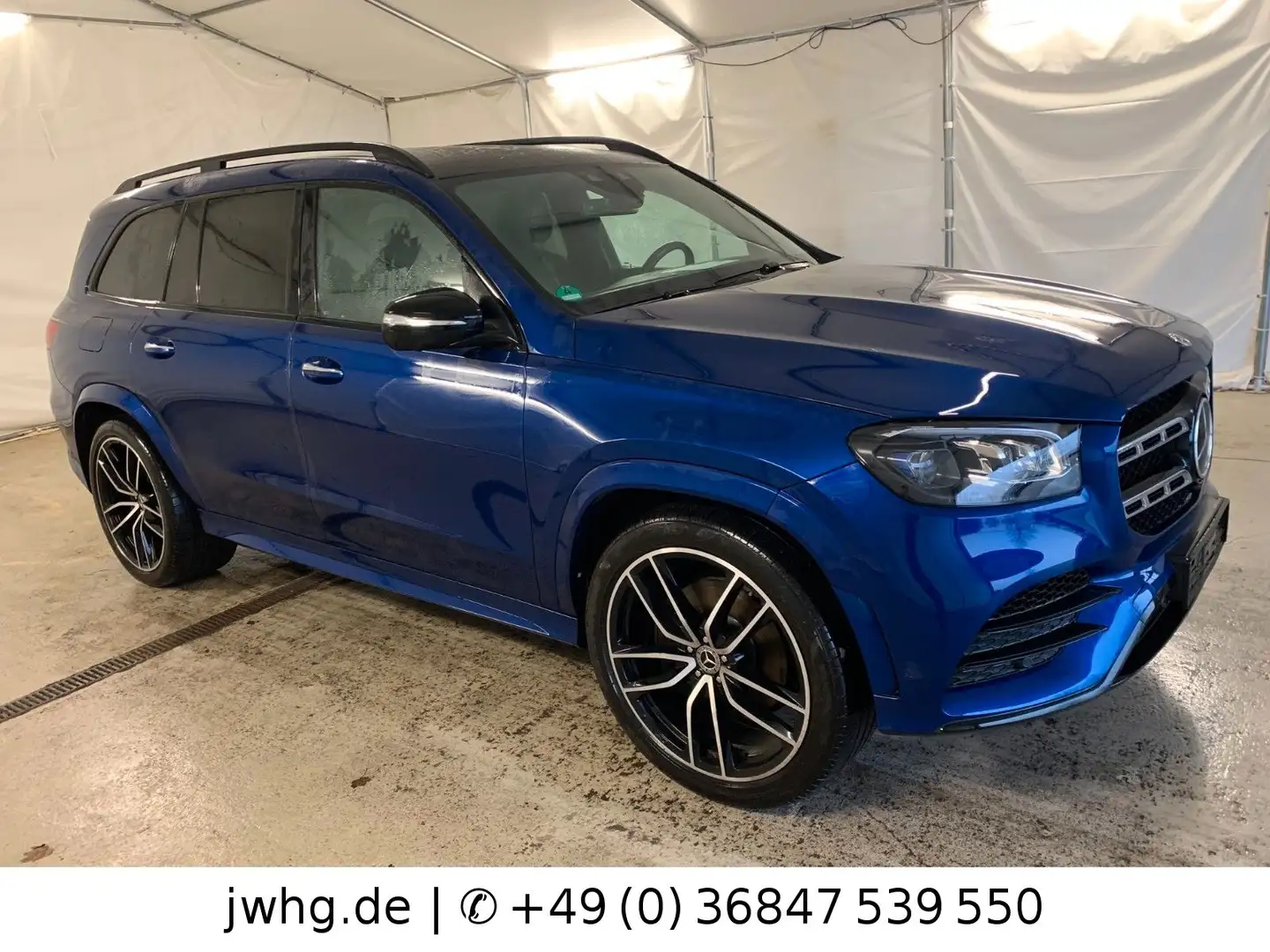 Mercedes-Benz GLS 350 d 4M AMG|23|Multibeam|7Sitze|Pano|HUD|360 Bleu - 2