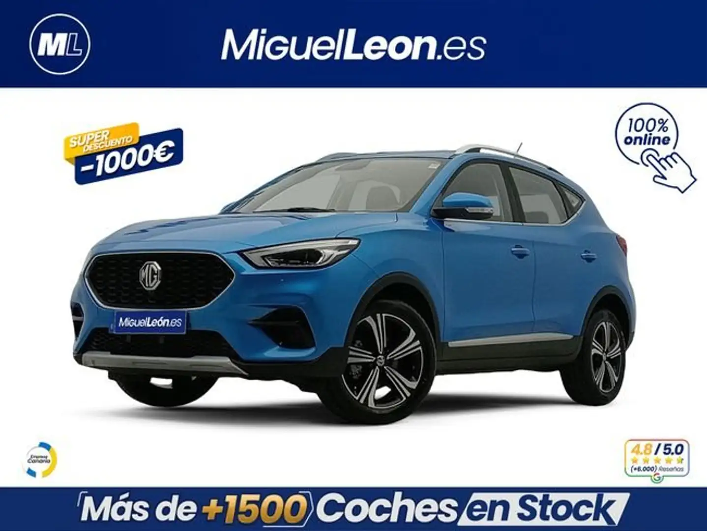 MG ZS 1.5 Comfort Azul - 1