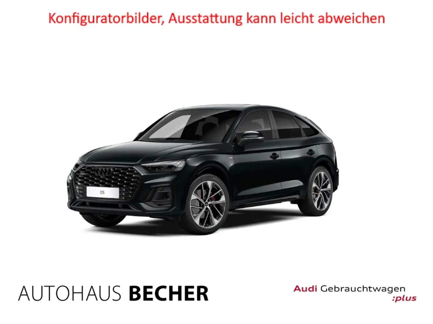 Audi Q5 Sportb. 50 TDI S-tronic quattro S-line /AHK Schwarz - 1