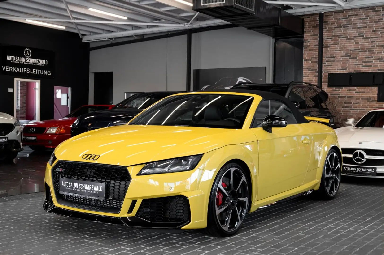 Audi TT RS TTRS Roadster quatt|RS-SITZE|RS-AGA|B&O|1.HAND Geel - 2