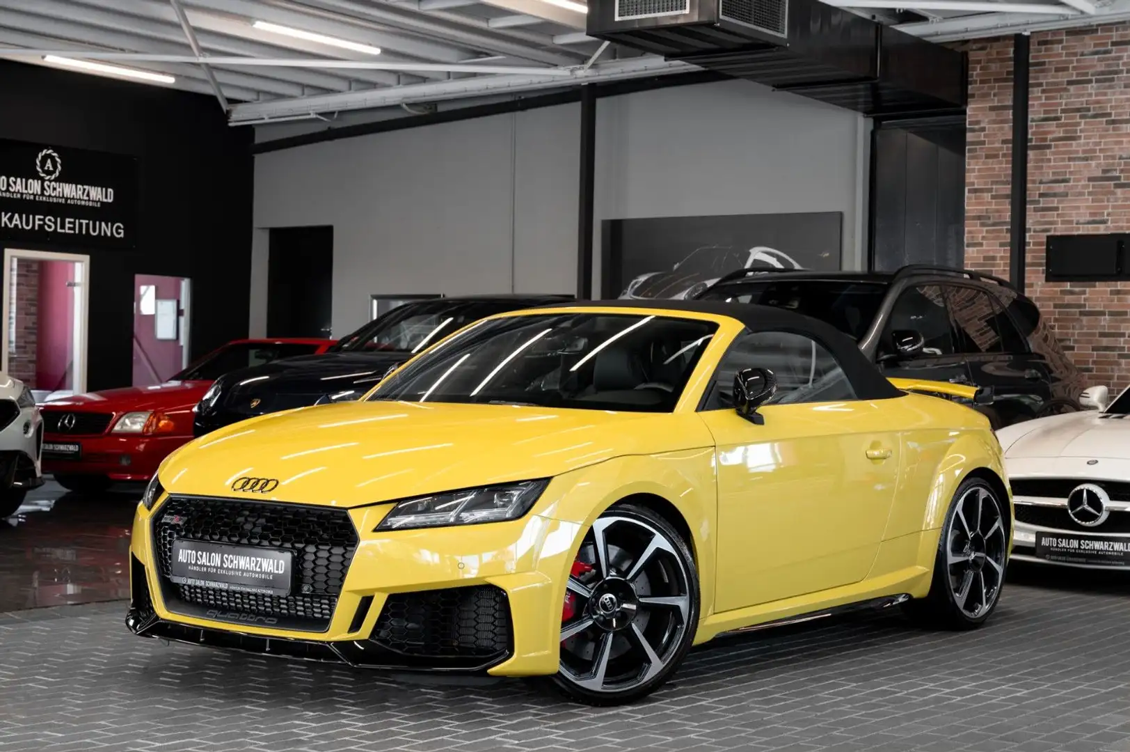 Audi TT RS TTRS Roadster quatt|RS-SITZE|RS-AGA|B&O|1.HAND Geel - 1