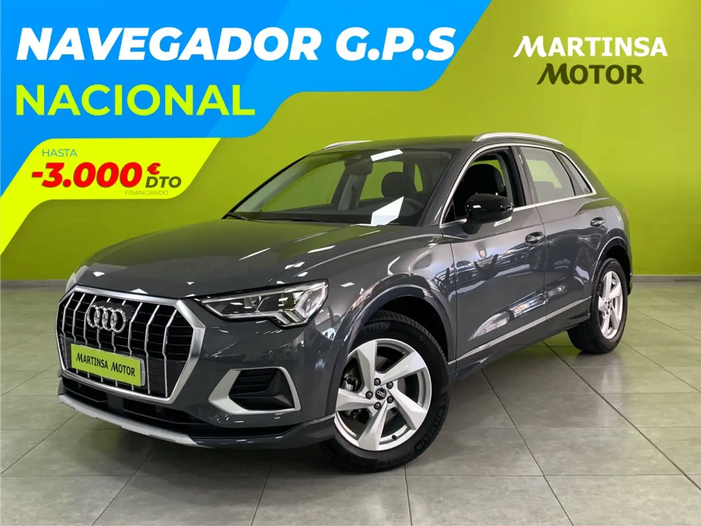 Audi Q3 35 TDI Advanced S tronic 110kW Gris - 1