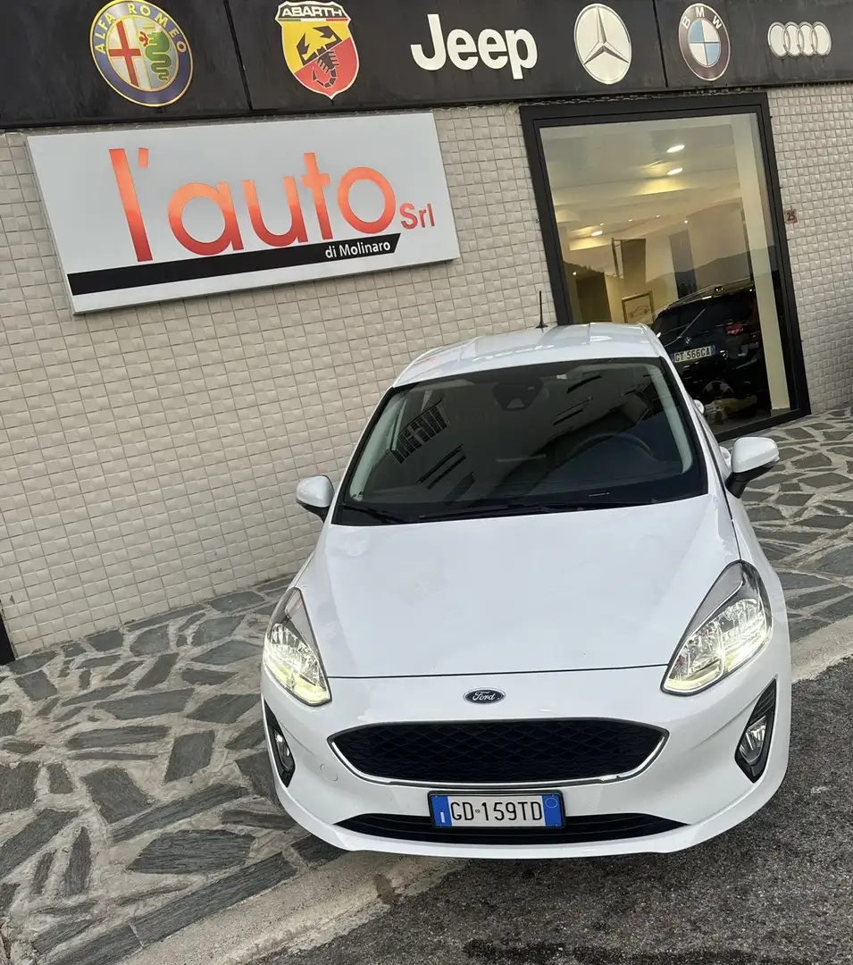 Ford Fiesta Fiesta 5p 1.5 85cv ecoblue IMMACOLATA ! Blanc - 2