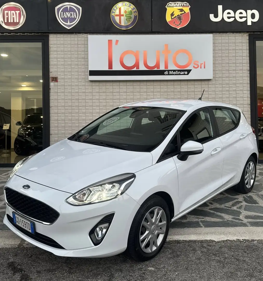 Ford Fiesta Fiesta 5p 1.5 85cv ecoblue IMMACOLATA ! Blanc - 1